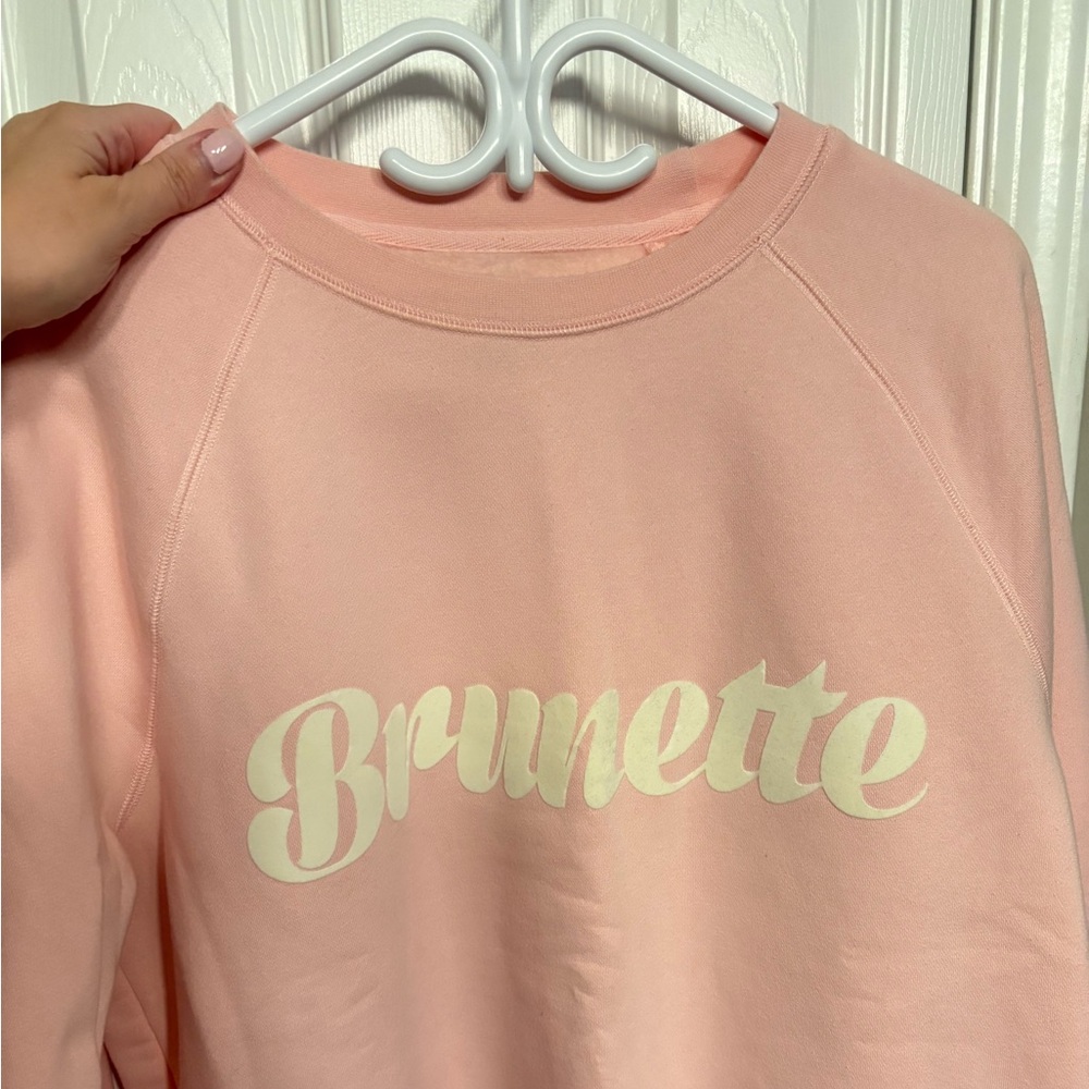 Brand New with tags Brunette The Label Pink Sweatshirt 🩷